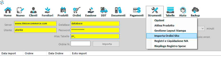 import prestashop